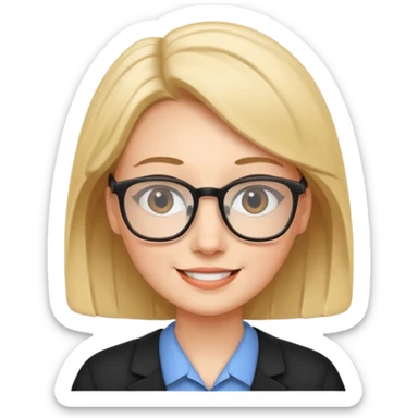 cute teacher sticker