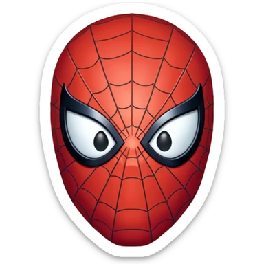 Spider man from marvel  sticker