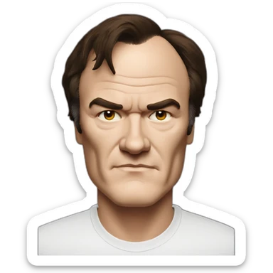 Quentin Tarantino sticker