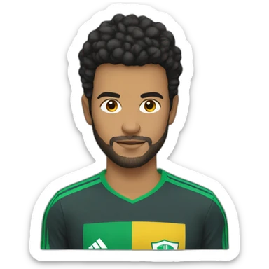 Marcelo vieira con coleta sticker