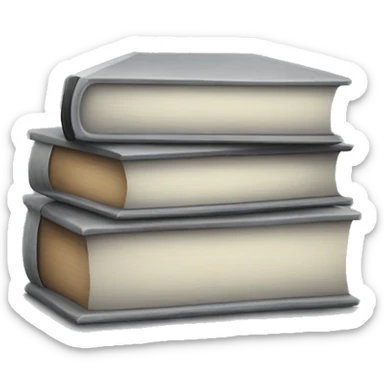grey books sticker