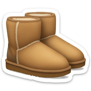 UGG slippers  sticker