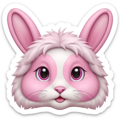  oreille de lapin + yeux GG sticker