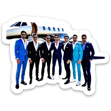 Grant Cardone, Tai Lopez, Josh King Madrid, Alex Hormozi, Iman Gadzhi, Daniel G, Branden Condy, Patrick Bet-David, Dan Henry, Luke Belmar, Shelby Sapp, Leila Hormozi, Tefi Valenzuela, business, influencers, friends, rich millionaire success lifestyle, private jet , supercars, success, sales sticker