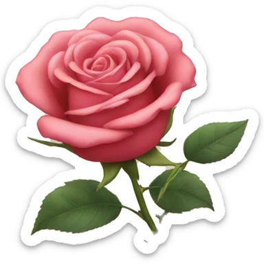 Rose  sticker