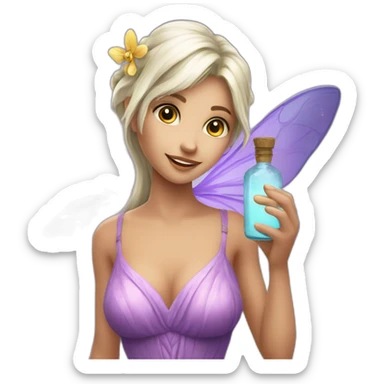 Complete fairy with elixir bottle sticker