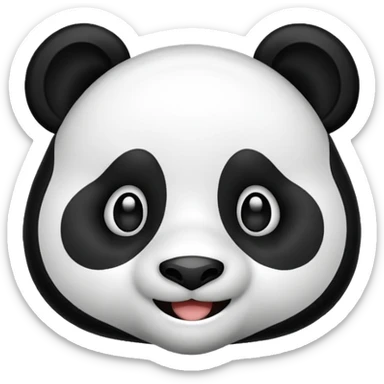 MEA PANOLA panda emoji for twitch sticker
