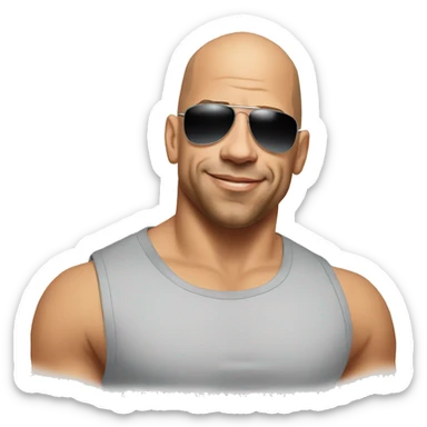 Vin diesel  sticker