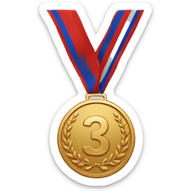 3rd place medal sticker