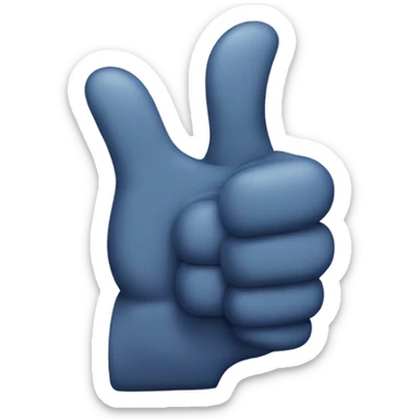 thumb up hand sticker