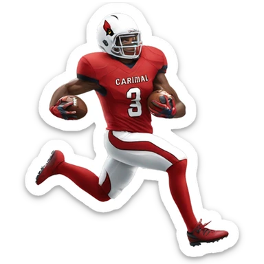 Cardinal scoring touchdown vs. wildcat sticker