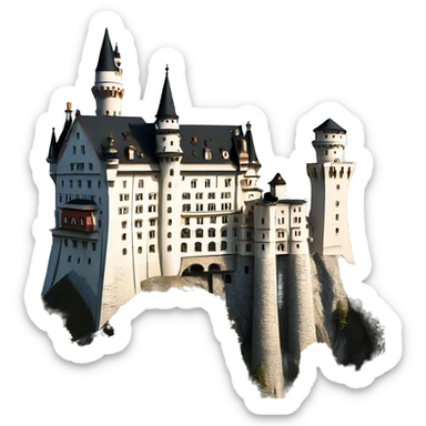 neuschwanstein castle sticker