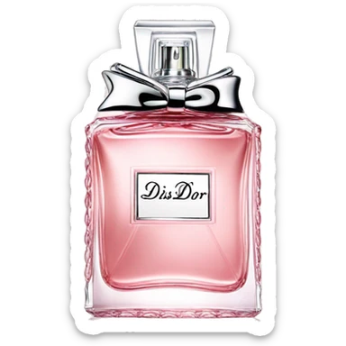 Miss dior perfume sticker