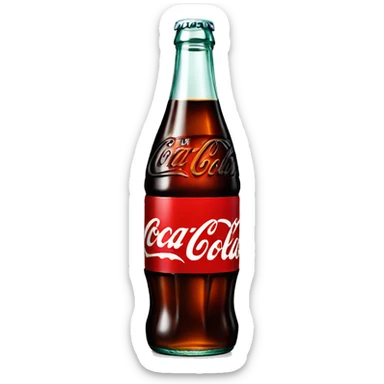coca-cola bottle sticker