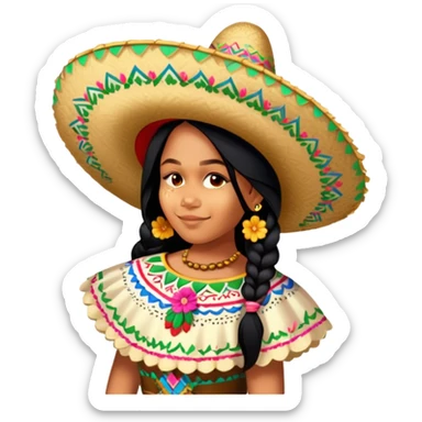 Traditional Costume Enthusiast sticker