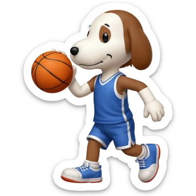 Crea un Snoopy funcionado con lamelo ball sticker
