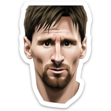 Lionel Messi lose Worl sticker
