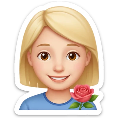 Thinking Of You cute Relationship face  sticker