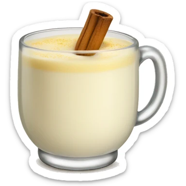 Eggnog sticker