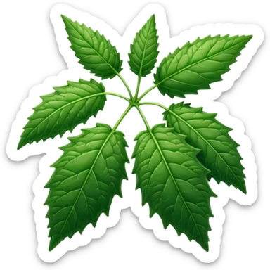 stinging nettles sticker