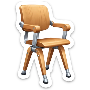 Chair that can walk sticker