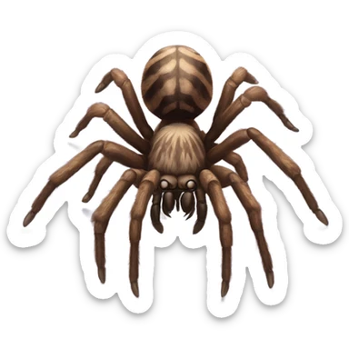 tarantula spider realistic  sticker
