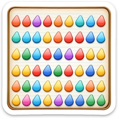 generic lists sticker