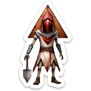 silent hill 2 pyramid head sticker