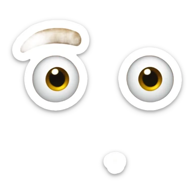 Mad-Eye Moody with one glass eye sticker