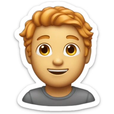 Chat roux rayer sticker