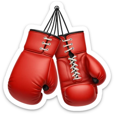 boxing gloves sticker