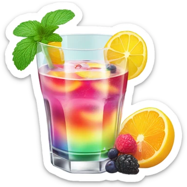 Cocktail sticker