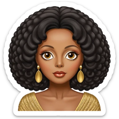 Diana Ross sticker