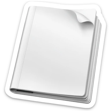 emoji of empty magazine
 sticker