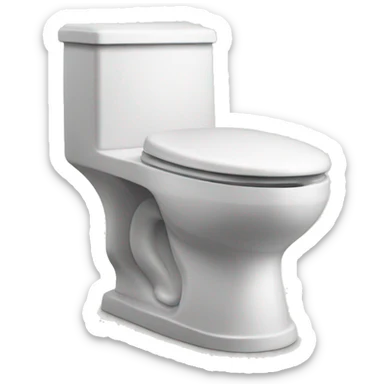 Skibidi toilet sticker