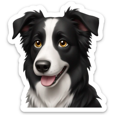 Border collie sticker