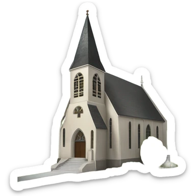 a church sticker