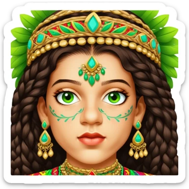 Vibrant Ceremonialist sticker