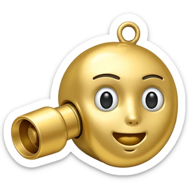 Generate whistle emoj sticker