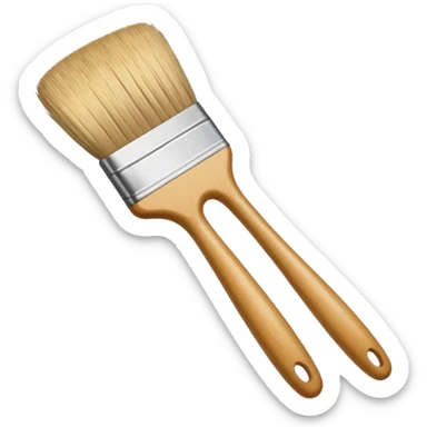 art \brush  sticker