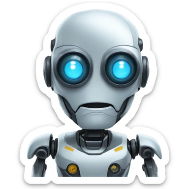 Robot universitario sticker
