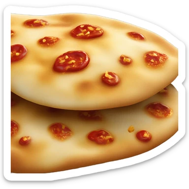 Chilli garlic naan sticker