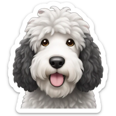 sheepadoodle sticker