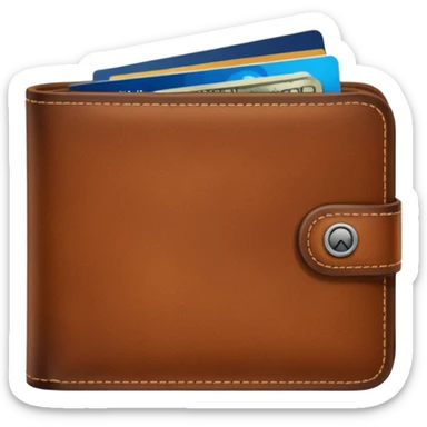 Wallet sticker