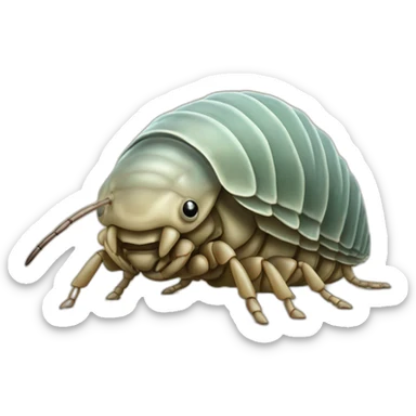 isopod sticker