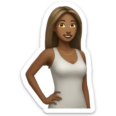  lifestyle influenceur sticker