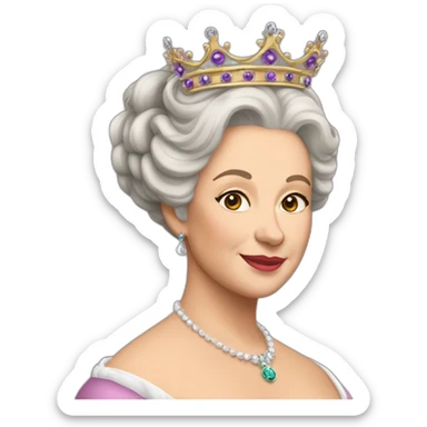 queen charlotte-bridgerton sticker