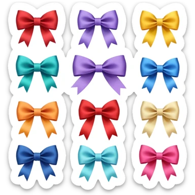 Bows sticker