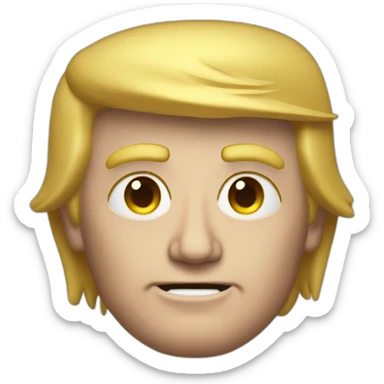 Donald trump uv sticker