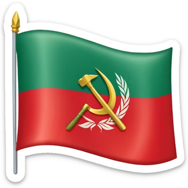 emoji flag of Transnistria sticker